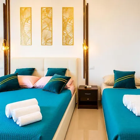 Monolocale Elegante Con Design Moderno E Atmosfera Tropical Chic Semesterbostad *